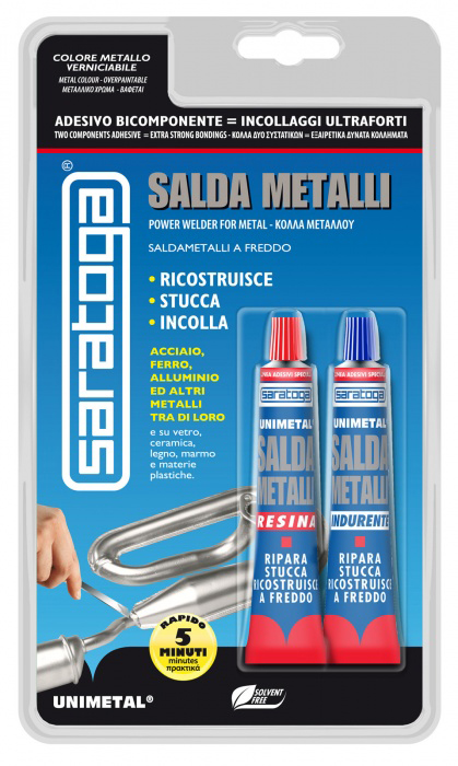 ADESIVO BI-COMPONENTE SARATOGA UNIMETAL DELUXE
