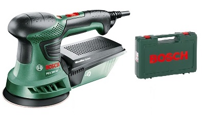 BOSCH VERDE LEVIGATRICE ROTORBITALE PEX300AE VALIGETTA E 25