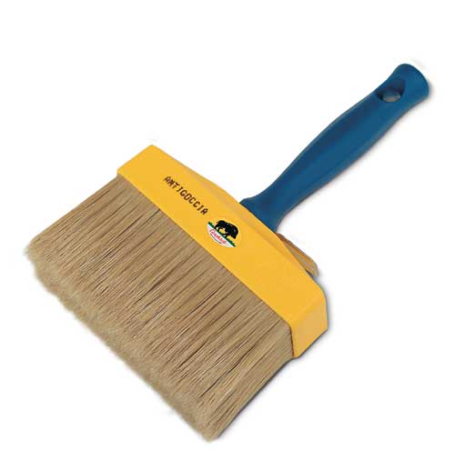 CINGHIALE PENNELLO PLAFONE ANTIGOCCIA MANICO PLASTICA 15X5