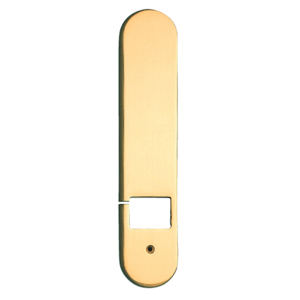 Copriavvolgibile Cottali Eko 240x53 mm Ottone Lucido Verniciato