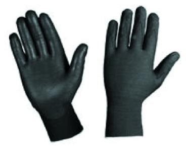 GUANTI NYLON PALMO POLIURETANO NERO TG. 9