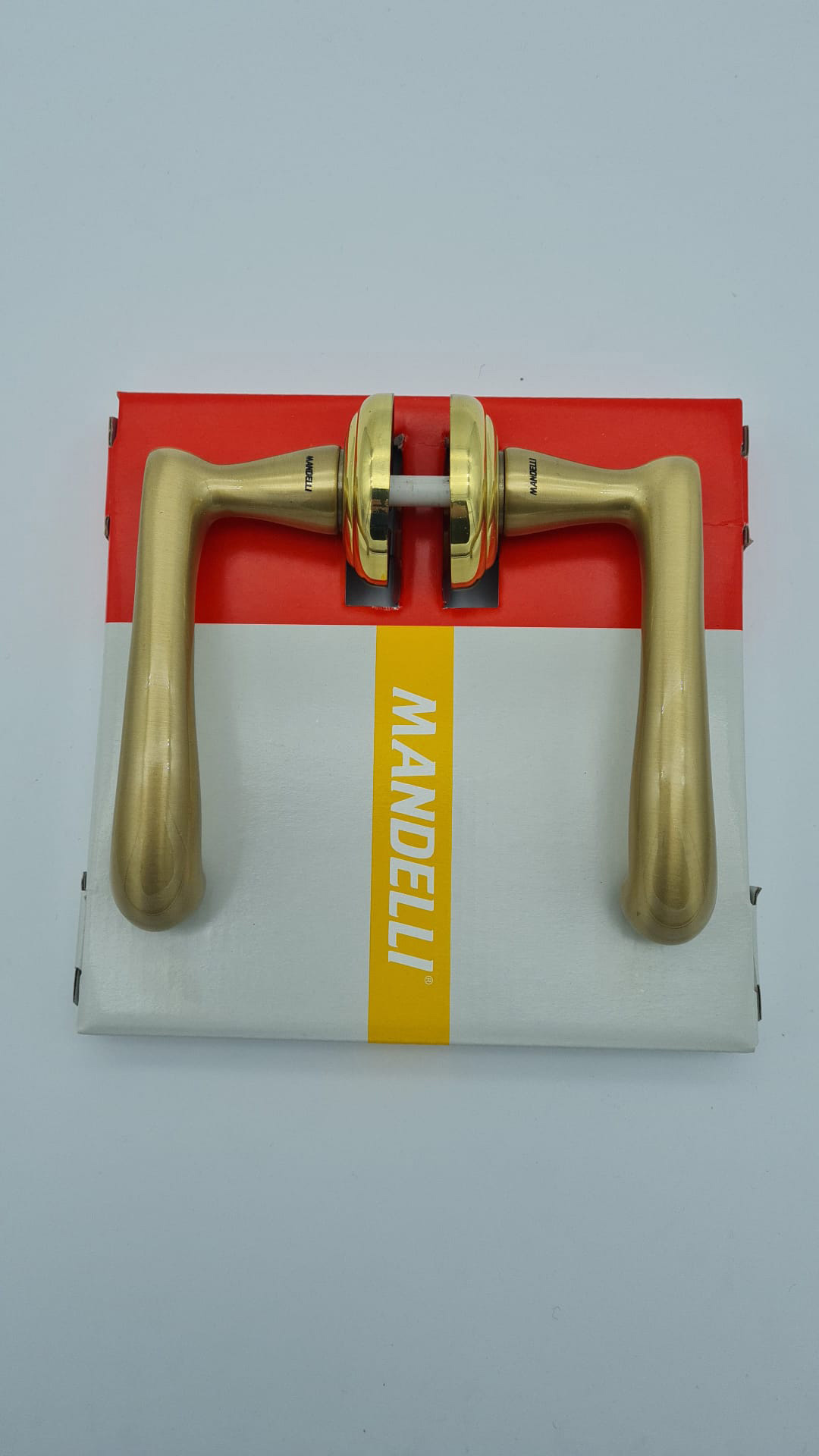Maniglia Mandelli Mira Oro Satinato