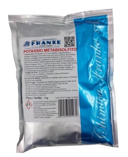 METABISOLFITO POTASSICO GR.250