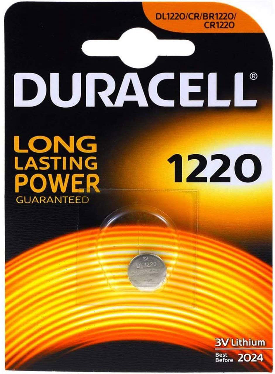 Pila Duracell Bottone DL1220 Litio 3V