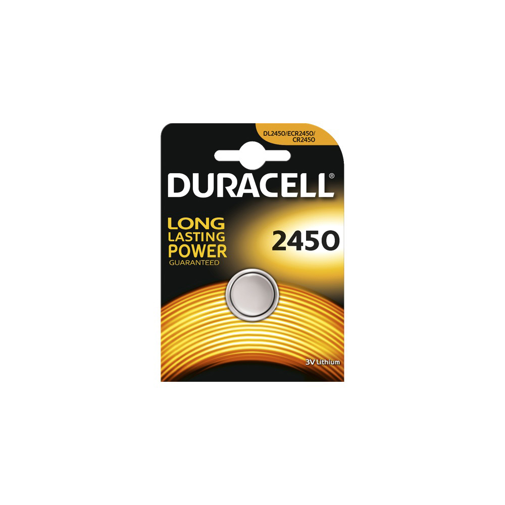 Pila Duracell Bottone DL2450 Litio 3V