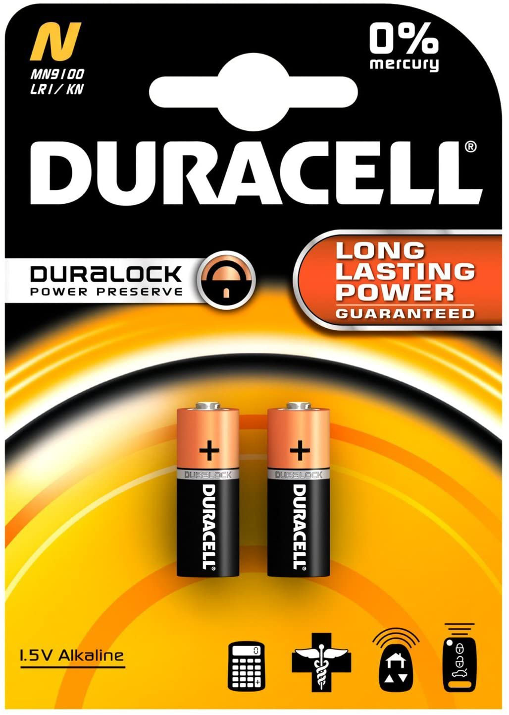 Pila Duracell N-LR1 Litio 3V