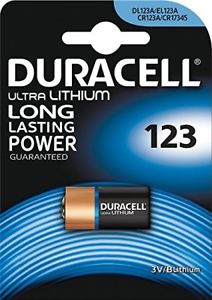 PILA DURACELLL DL123 LITIO 3 VOLT