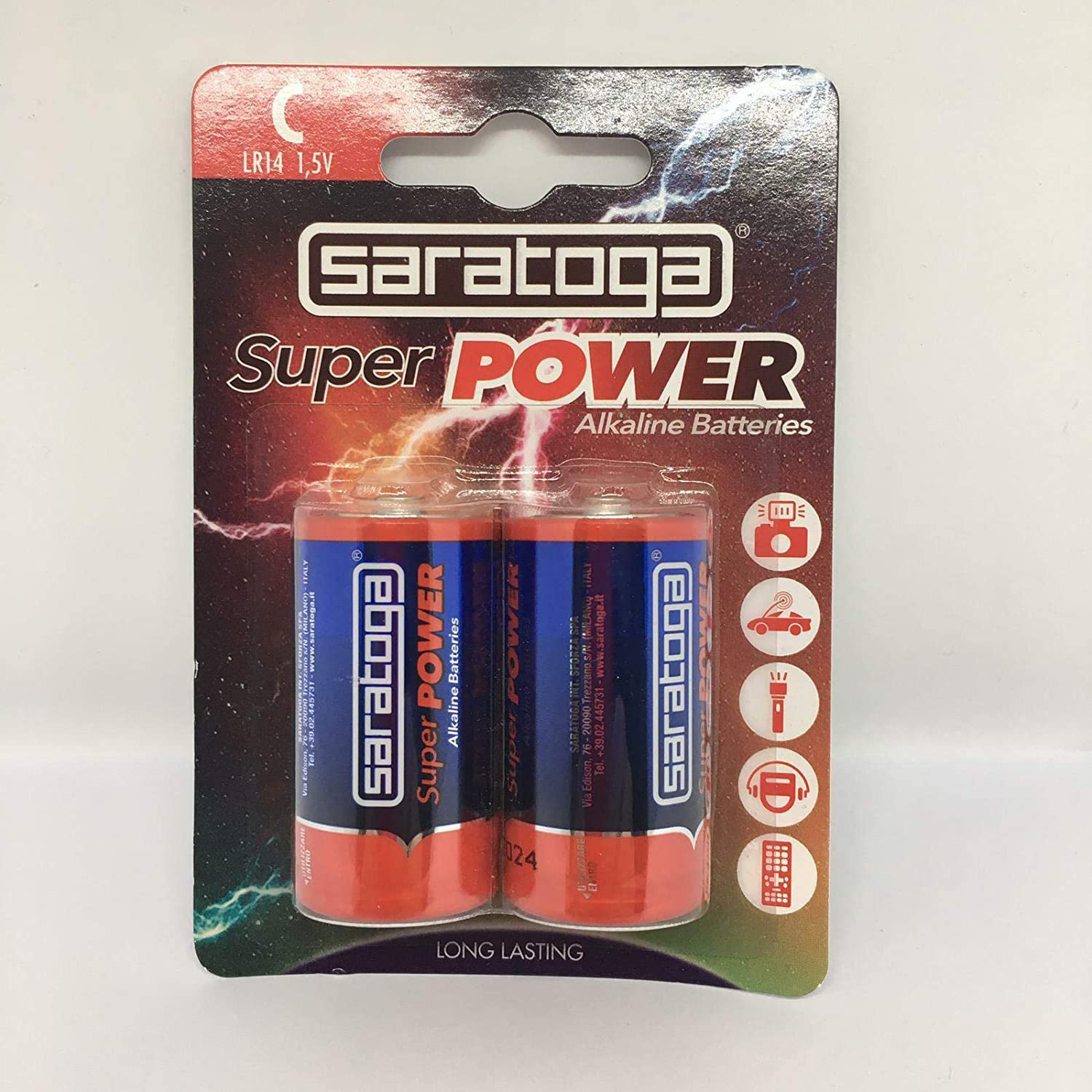Pila Saratoga C Super Power 1.5V