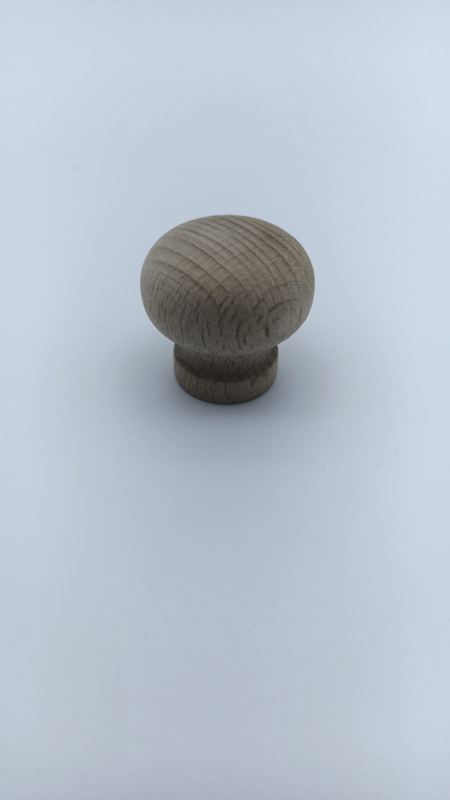 Pomolo Armadio Donafer Legno Grezzo Faggio Senza Bordino