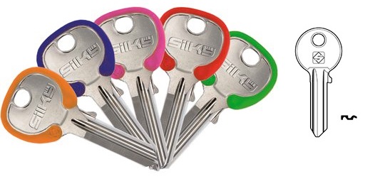 SILCA SILKY CHIAVE AIE6 DZ (5 COL. ASSORTITI)