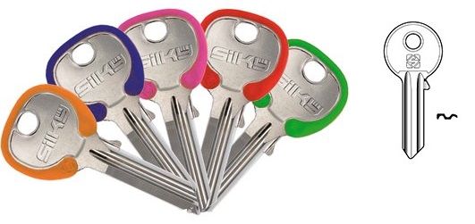 SILCA SILKY CHIAVE AUL050 DZ (5 COL. ASSORTITI)