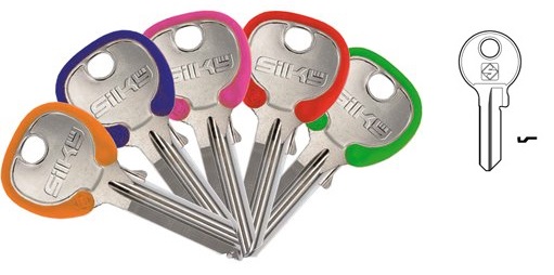 SILCA SILKY CHIAVE AVI086 DZ 5 COLORI ASSORTITI