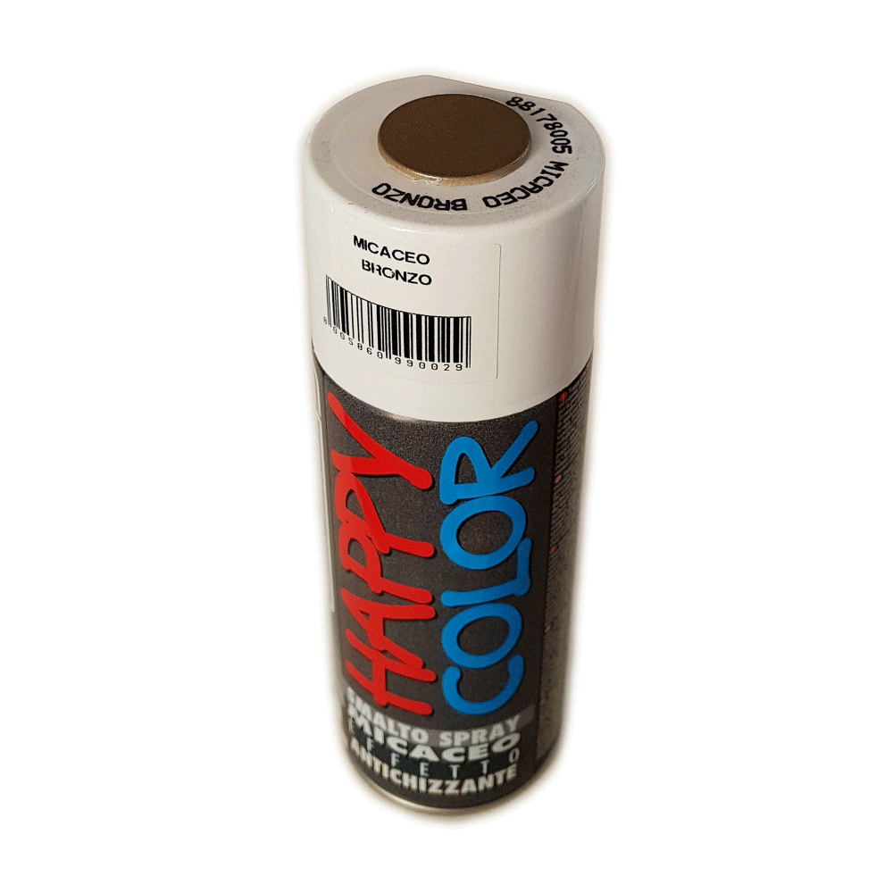 Smalto Spray Happy Color Micaceo Bronzo
