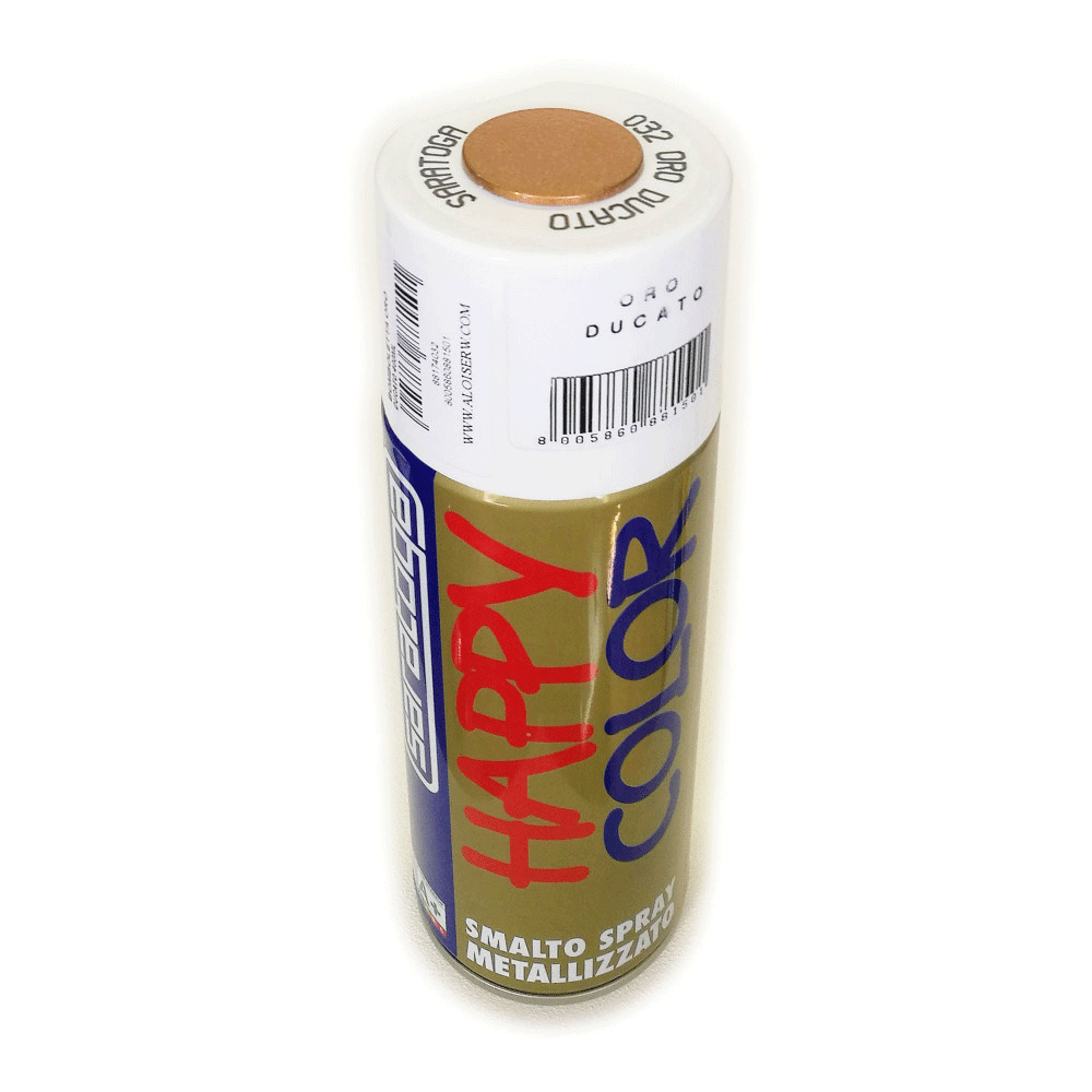 Smalto Spray Happy Color Micaceo Oro Ducato