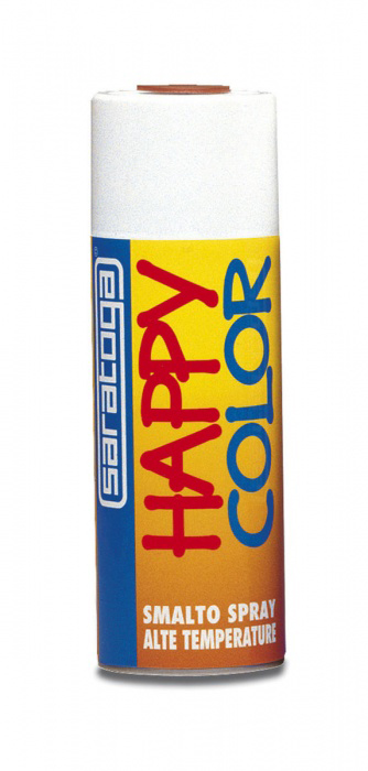 SMALTO SPRAY SARATOGA HAPPY COLOR ALTE TEMPERATURE NERO ANTICO