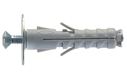 TASSELLO NYLON SB 9-4 MM.40 CON VITE TSC CONF. 50 PZ
