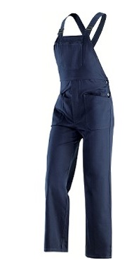 TUTA CON PETTORINA TG.56 BLU