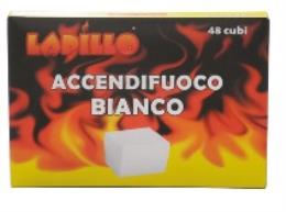 Accendifuoco Lapillo Confezione 48 Cubetti gr 220