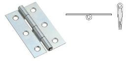 CERNIERA STRETTA PERNO FISSO 100X49 MM TROPICALIZZATA CONF. 10 PZ