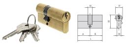 CISA CILINDRO 0G300-11 SAGOMATO MM.69(27X43)