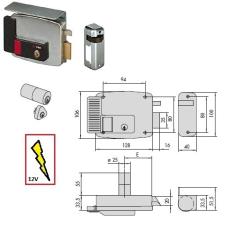 CISA SERRATURA 11731-70 SX ELETTRICA  APPLICAZIONE X FERRO