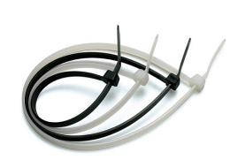 FASCETTA CABLAGGIO NERA 3.5X200 conf. 100 pezzi