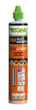 GB CARTUCCIA ANCORANTE CHIMICO  ML300+1 MISURINO ART.MA300