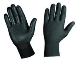 GUANTI NYLON PALMO POLIURETANO NERO TG. 9