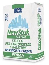 K2 STUCCO IN POLVERE X CARTONGESSO 90 MIN. 5 KG