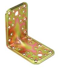 PIASTRA GAZEBO PIEGATA PESANTE ART.773 MM 90X90X65X2,2 confezione 2 Pezzi