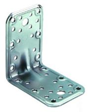 PIASTRA GIUNZIONE INOX AD ANGOLO ART.773 MM.90X90