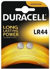 Pila Duracell Bottone LR44 Litio 3V