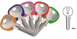 SILCA SILKY CHIAVE ACS206 DZ CONF. 5 PZ COLORI ASSORTITI