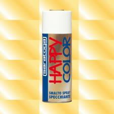 Smalto Spray Happy Color Specchiante Oro Lucido