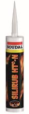 SOUDAL SILICONE ALTA TEMPERATURA NEUTRO NERO ML.310