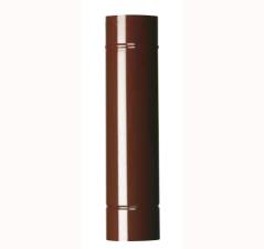 TUBO SAVE SMALTATO MARRONE 100X12 CM
