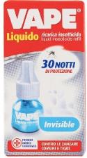 VAPE INSETTICIDA RICARICA LIQUIDA ANTIZANZARE 30 NOTTI