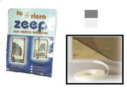 ZANZARIERA CON VELCRO 150X180 BIANCA X FINESTRA